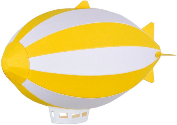 hikosen(飛行船) Mサイズ White/Yellow 1枚目の画像