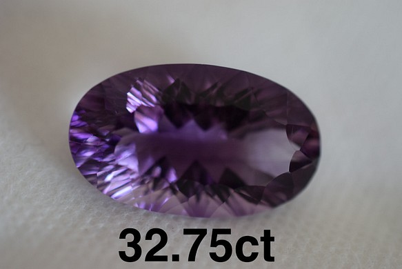 1-24 一点物 超大粒天然アメジスト 楕円 アメシスト 紫水晶 ２月誕生石