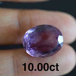 特売1-36 一点物 超大粒天然アメジスト 楕円 アメシスト 紫水晶 ２月