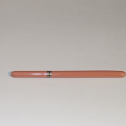 限量版蘆葦圓珠筆雪茄型紅色毛筆手繪產品。使用時可以稍後設置蓋子。 第1張的照片