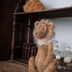 ライオン ぬいぐるみ テディベア 人形 1枚目の画像