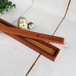 ★ 刺猬親子筷子&amp;筷子盒套裝 第1張的照片