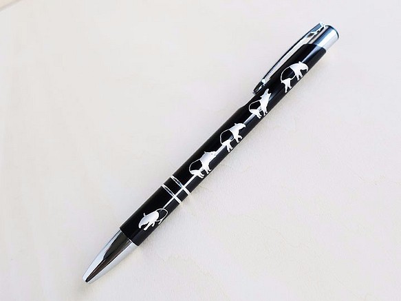 馬來貘的 原子筆（黑色筆管）/按壓式 第1張的照片