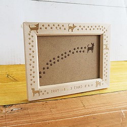 吉娃娃爪印相框（L 尺寸）✰ 與其他犬種兼容✰ 免費個性化 第1張的照片