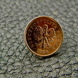 #L9  Poland Coin Lapel Pin 1枚目の画像