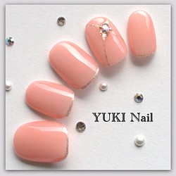 Simple Nail 5 / Nail nails / Nail Tips / Nail / 優雅 / Gorgeous / 第1張的照片