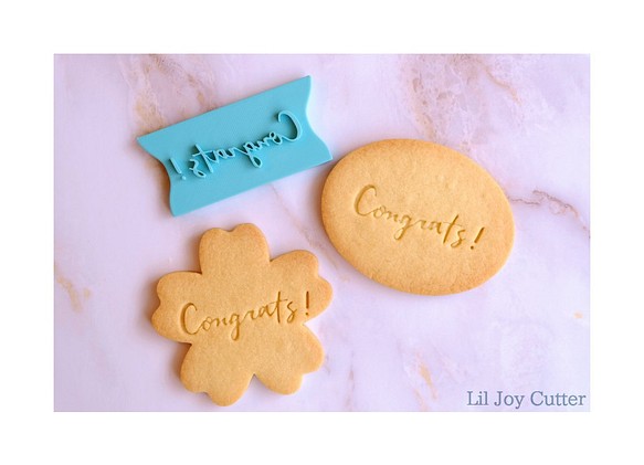 クッキー型 Congrats! [メッセージ] 1枚目の画像