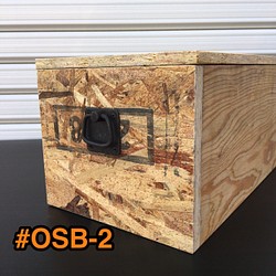 OSB材　道具箱　フタ付　#OSB-2 1枚目の画像
