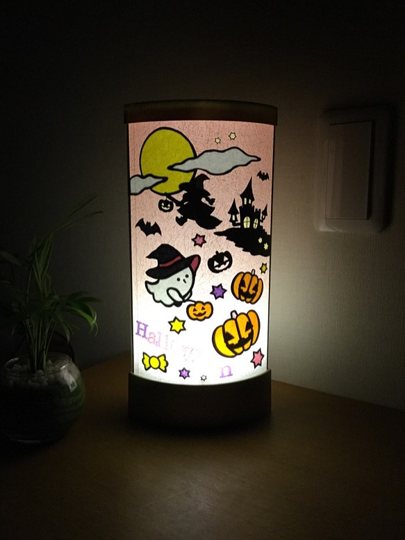 【LEDライト】ハロウィン・ナイト　リーフ型 1枚目の画像