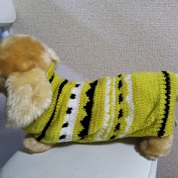 Mサイズ柔らかラムの編込みセーター 1枚目の画像