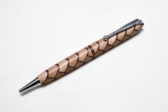[實木複合地板]手工木製圓珠筆Slimline CROSS替換芯 第1張的照片