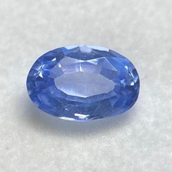 非加熱サファイア ルース 0.628ct 日宝協ソーティング付き FT-IR済み