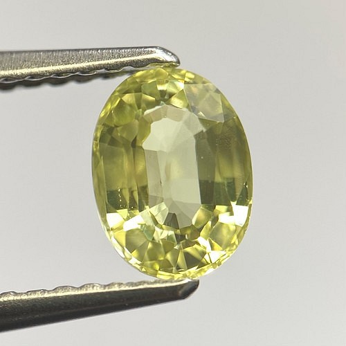 クリソベリル ルース 1.088ct スリランカ産 日独ソーティング付 www