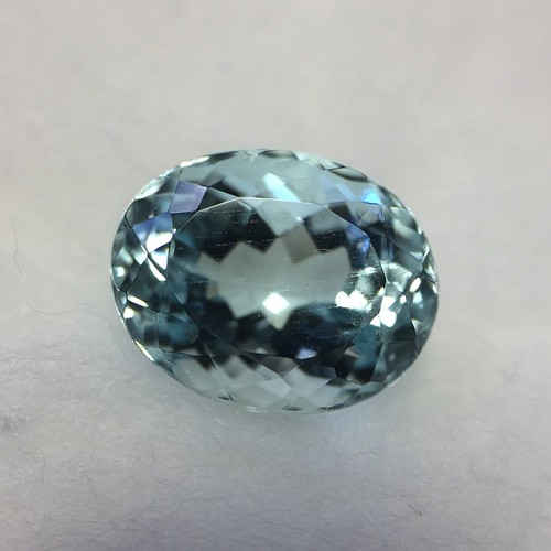 大粒 アクアマリン ルース 4.433ct 日宝協ソーティング付き 天然石 ...