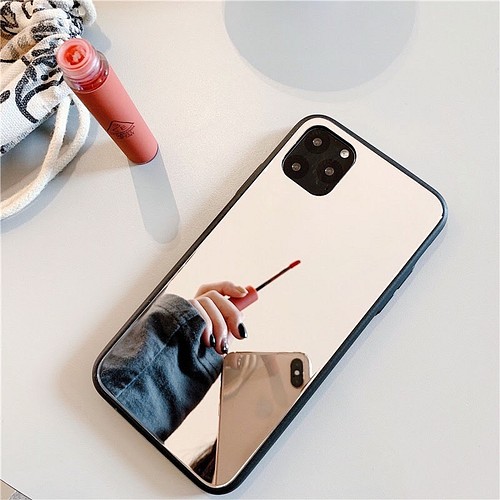 Iphoneケース ミラーケース 鏡 鏡面 Tpu Iphone6 Iphone11promax対応 シルバー ブラッ Iphoneケース カバー Marin 通販 Creema クリーマ ハンドメイド 手作り クラフト作品の販売サイト