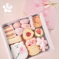 【3、4月限定】桜のクッキー缶（大） 1枚目の画像