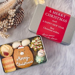 【11、12月限定】クリスマスクッキー缶（小） 1枚目の画像