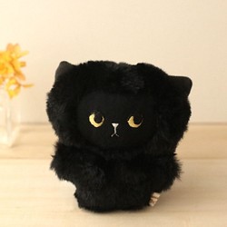 黒猫のmyao(ミャオ)　ぬいぐるみ ✳︎受注販売 1枚目の画像
