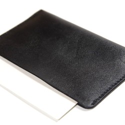 ≪現品処分セール≫シンプルカード名刺ケース黒色ブラック 1枚目の画像
