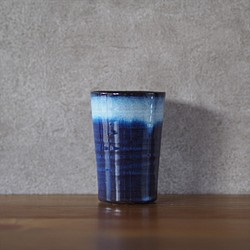 青萩釉　ビールカップ【萩焼】 1枚目の画像