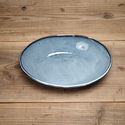 青釉　カレー皿・大【萩焼】 1枚目の画像
