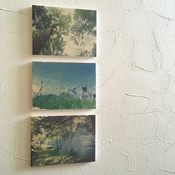 [再販] 壁であそぼう ★ 3色セット アートパネル 写真 1枚目の画像