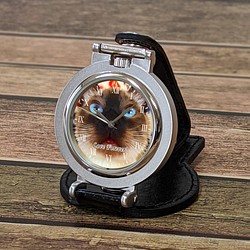 写真で作るオリジナルウォッチ　スタンド時計丸型 1枚目の画像