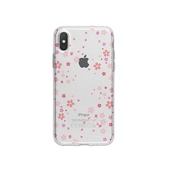 sakura snow ハードケースiPhone 桜 小花 全機種対応 人気プレゼント アクセサリー 携帯 1枚目の画像