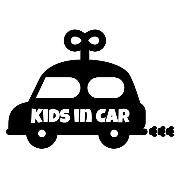 Kids In Car ステッカー 車ステッカー Baby In Car 子供乗ってます 赤ちゃん乗って