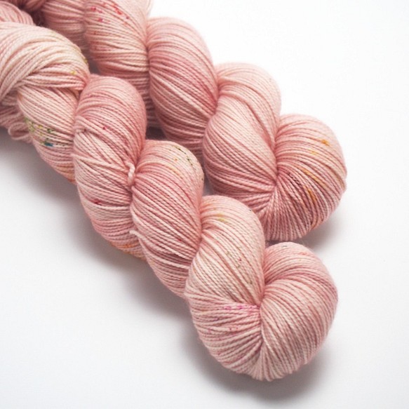 手染め毛糸 毛糸 Bon voyage hand dyed yarn 桜 花風 | bumblebeebight.ca