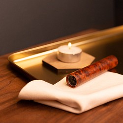 實木點香器| 吹氣式・可雷射雕刻  ＃打火機 第1張的照片