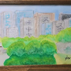 水彩画 風景」 のおすすめ人気通販 検索結果｜Creema(クリーマ