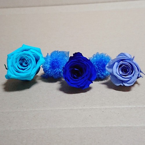 花材セット ブルーパープル  Ｎｏ．421