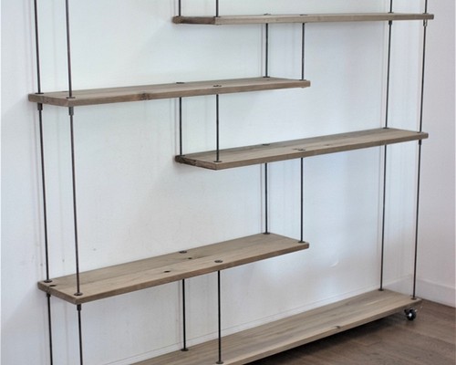 wood iron shelf 1325*1200*225 アイアン シェルフ ディスプレイ 棚