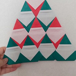 折り紙のクリスマスパーティー 1枚目の画像