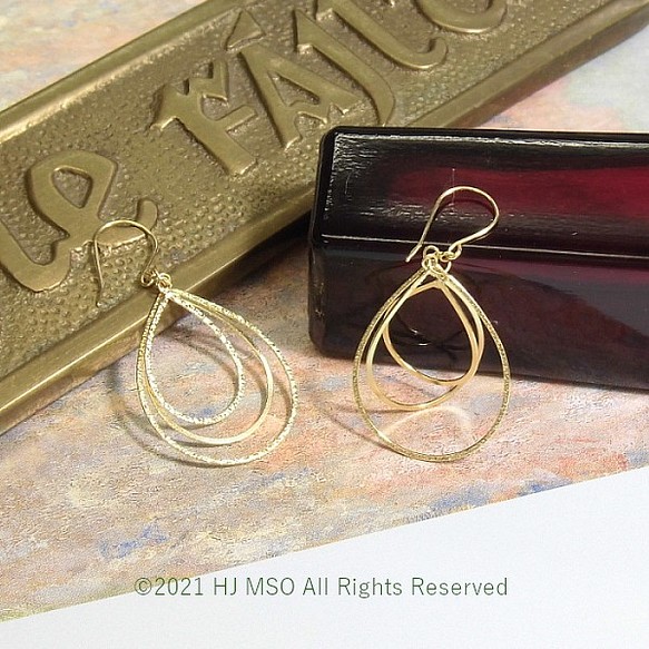 K18 Celtic fish hook pierced earrings gstaaddelivery.x10.mx