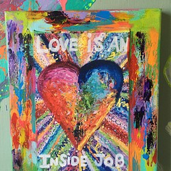 CanvasコラージュML#13 LOVE is an inside job 1枚目の画像