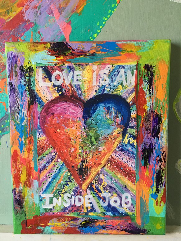 CanvasコラージュML#13 LOVE is an inside job 1枚目の画像