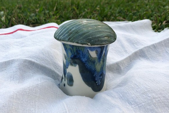 Tiner的411號 <自由藍蘑菇系列茶杯> 第1張的照片