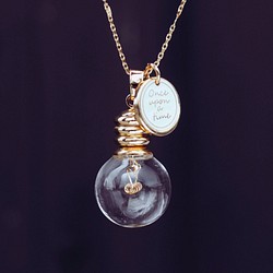 愛迪生燈泡 - 18K金色 * 項鍊 第1張的照片