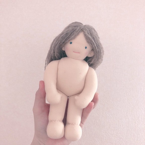 小さなおともだち】20cm ハンドメイド人形 ウォルドルフ人形 A体