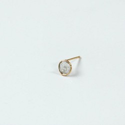 Slice 鑽石耳環，S 碼，一隻耳出售 第1張的照片