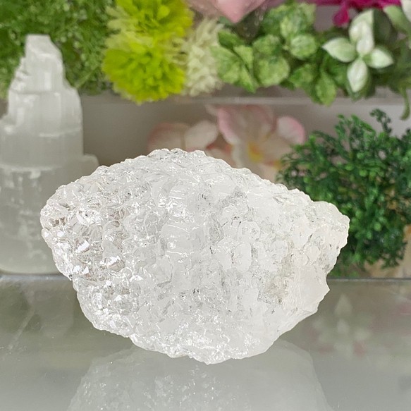 ニルヴァーナクォーツ(アイスクリスタル)ー蝕像水晶　ヒマラヤ産　浄化　天然石