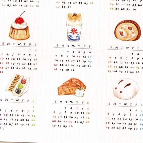 寅年ｘ虎菓子 カレンダー22 A４サイズ 年間カレンダー カレンダー Redwatch 通販 Creema クリーマ ハンドメイド 手作り クラフト作品の販売サイト