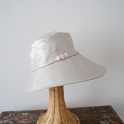 大尺寸3 Dottsleaisha·帽子[60/62塗層·銀色] C2920010銀 第1張的照片