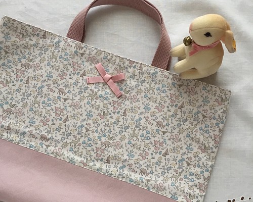 リバティ＊メドウテイルズ(Meadow Tails) レッスンバッグ 30×40