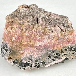 【ロードクロサイト（インカローズ） 】 北海道二海郡八雲町鉛川八雲鉱山産 インカのバラ 原石 天然石 パワーストーン 1枚目の画像