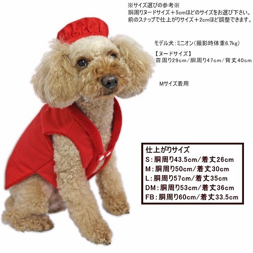 還暦お祝い 真っ赤なちゃんちゃんこと頭巾 S M L ダックス フレブル 犬猫用 フリース ペット服 アクセサリー Selfish House 通販 Creema クリーマ ハンドメイド 手作り クラフト作品の販売サイト