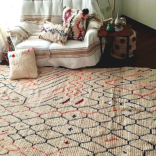モロッコ ラグ rug アジラル ベニワレン 幾何学模様 カーペット・絨毯