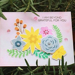 [母の日カード]母の日花立体カード 1枚目の画像